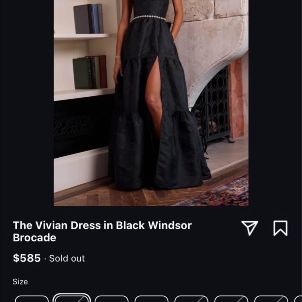 Vivian Black Dress by Windsor